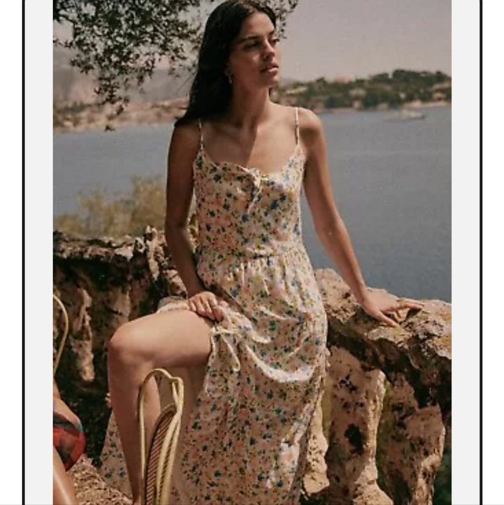 Floral Multicolor Maxi Dress - Picture 4 of 5